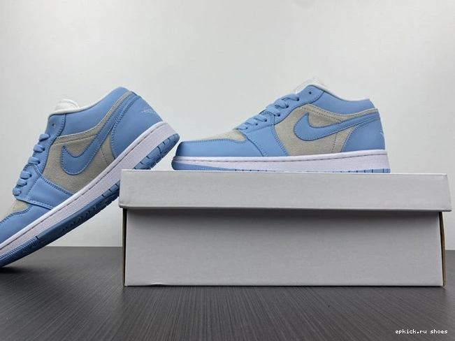 Rep 3708 Aluminum OdorResistant Jordan1 DC0774- Football Grey 1013